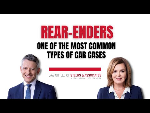 One Of The Most Common Type of Cases are Rear - Enders