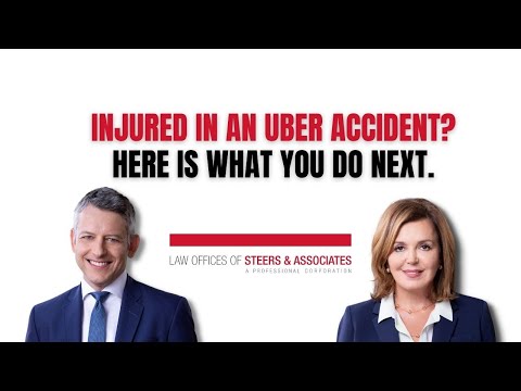 Injured in an Uber accident? Here’s your step by step on what to do next.