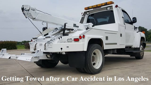 Getting a Car Towed after a Car Accident in Los Angeles