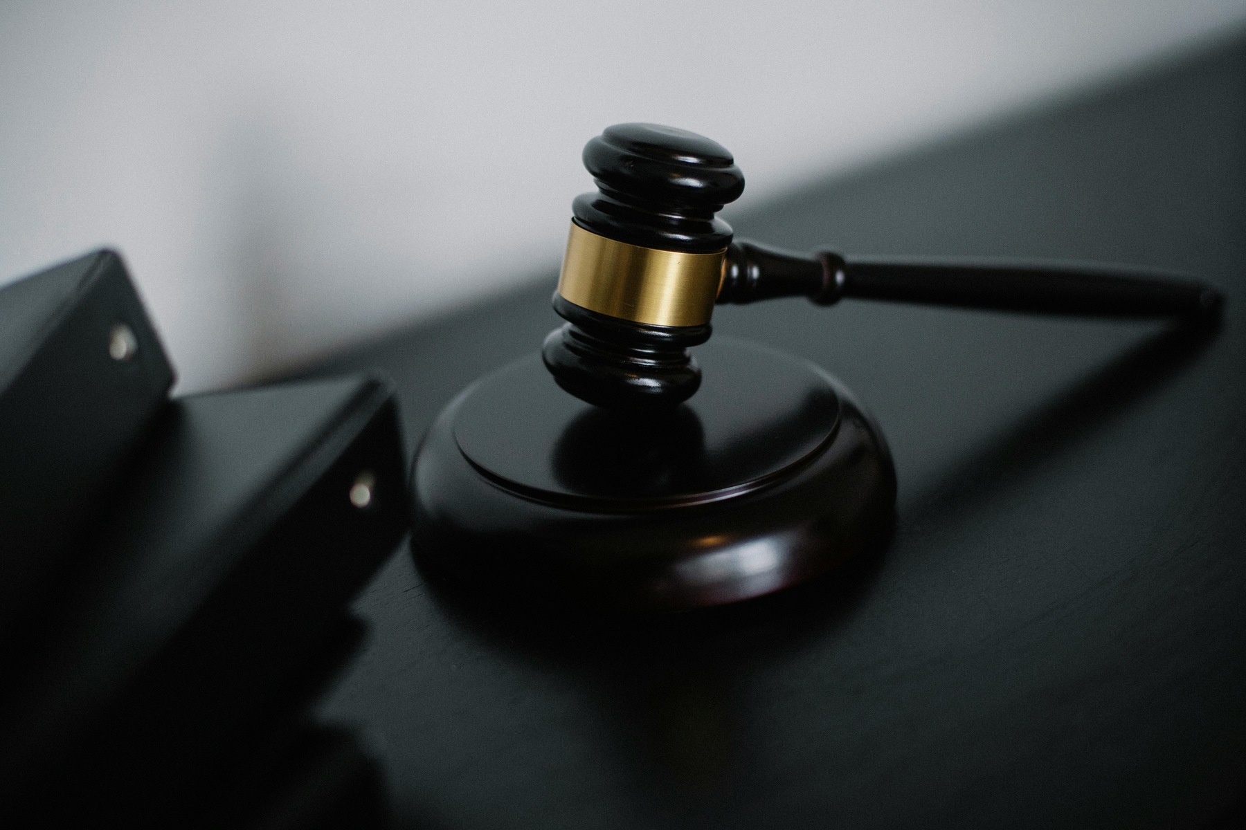 Gavel and block